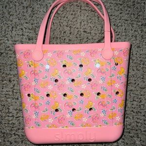 Simply Southern Tote Pink BNWT